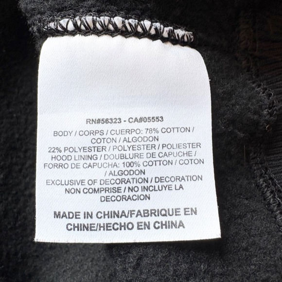 RARE Nike Air Jordan Jumpman Pullover Hoodie Fleece Sweater Mens XL Black - Picture 7 of 10